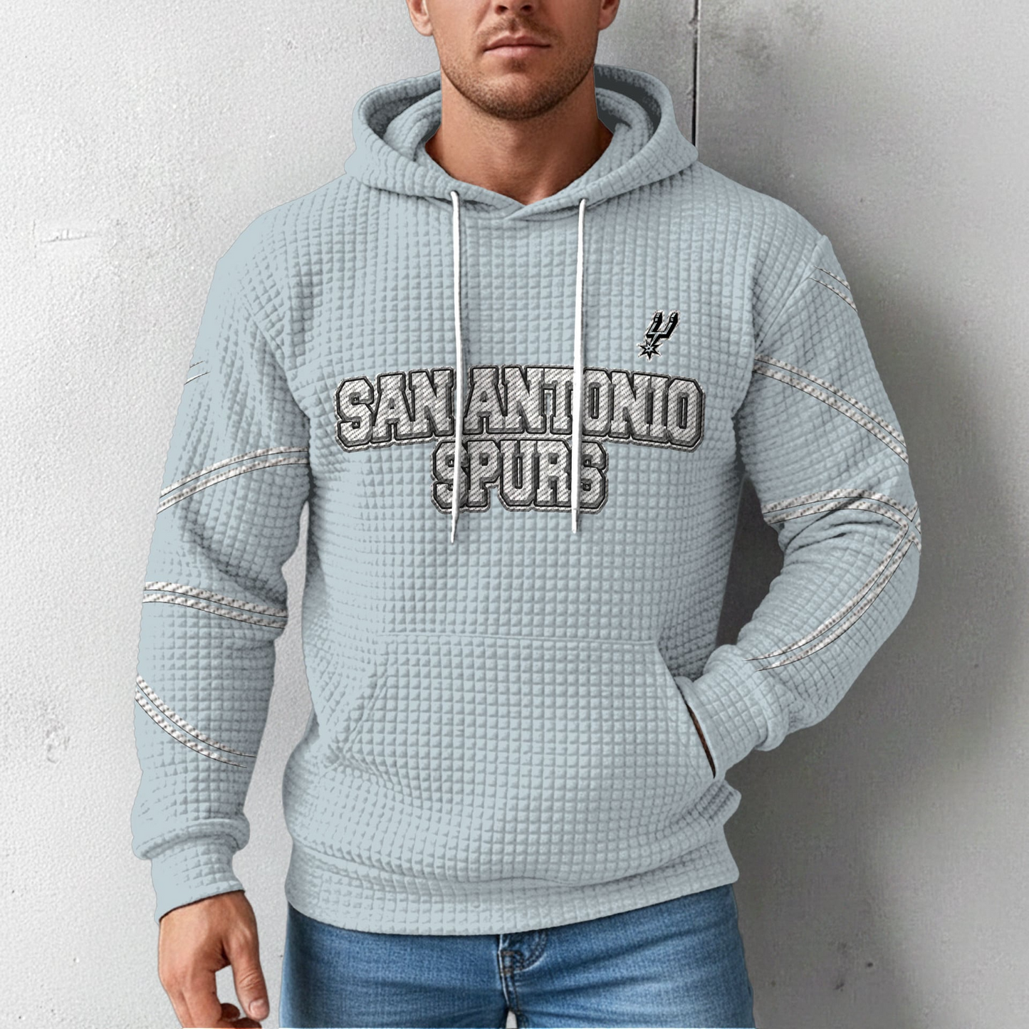 SAS Premium NBA Fan Waffle Hoodie DDT CTND