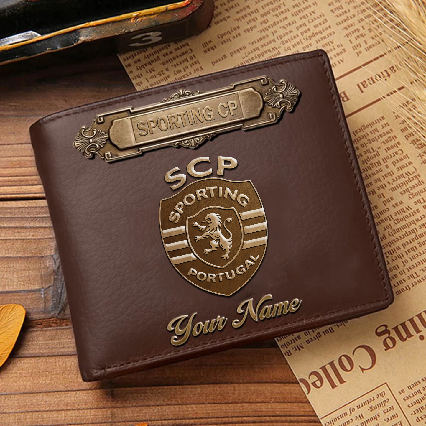 SCP Premium Leather Wallet - Personalized Edition DatND DVT