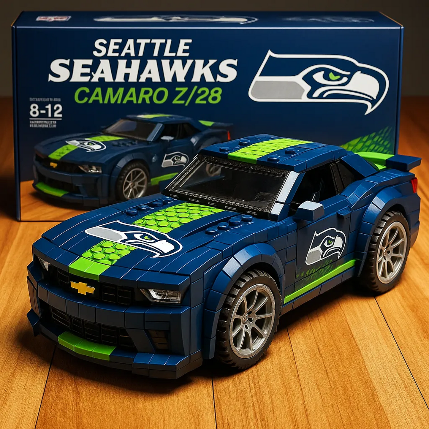 SEA x NFL Football Team Camaro Z28 DATND TANTD