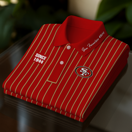 SF Premium NFL Polo Shirt 2608