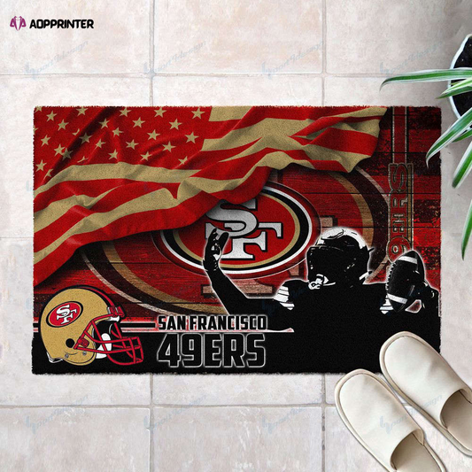 SF x NFL Doormat, Best Gift For Home Decor NDT NHM