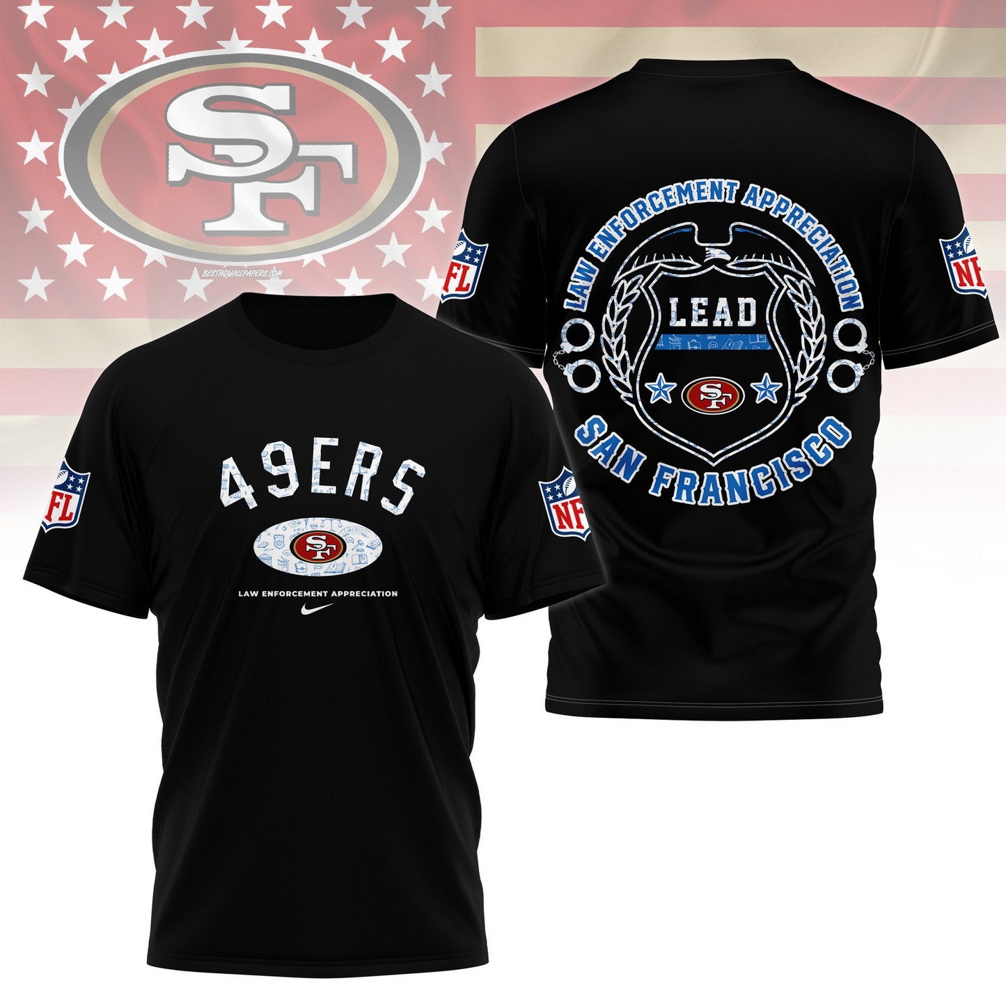 SF49 Premium Law Appreciation Month 3D Shirt DDT CTND