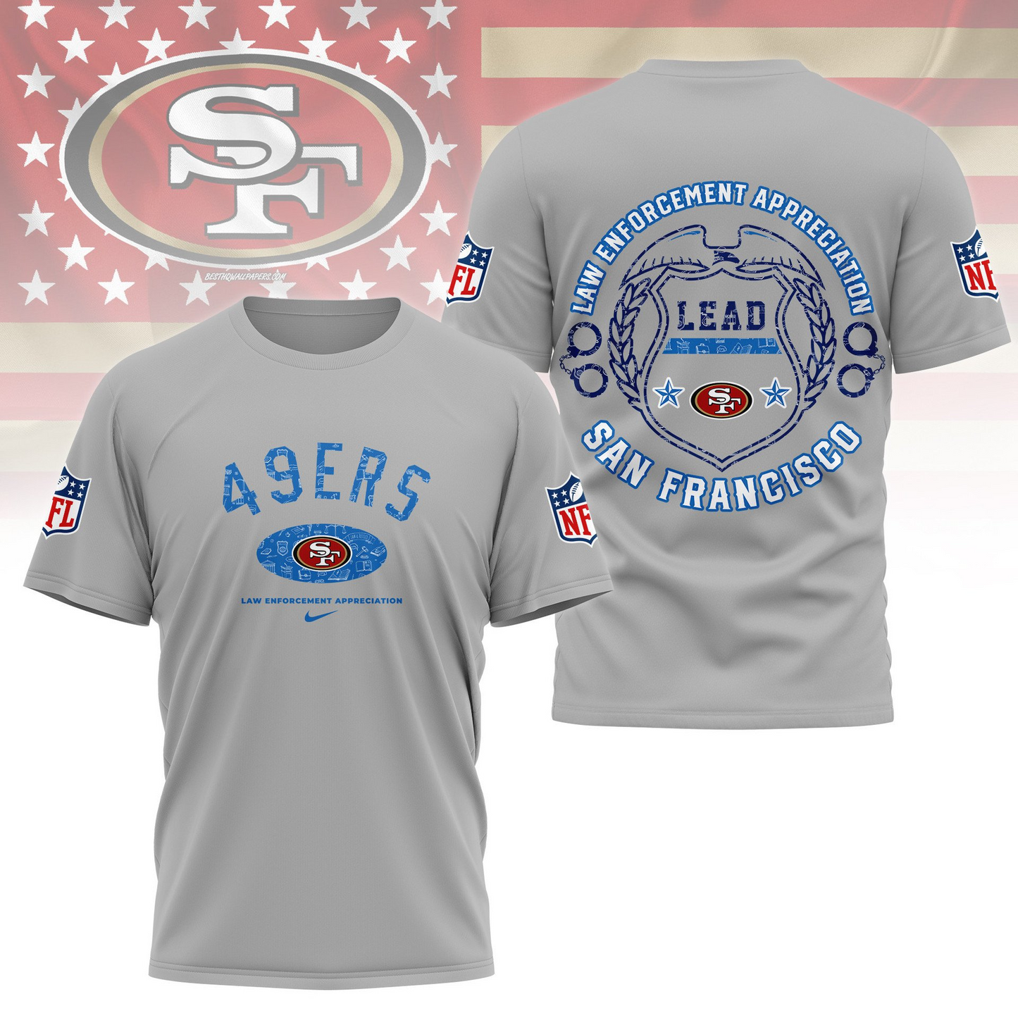SF49 Premium Law Appreciation Month 3D Shirt DDT CTND