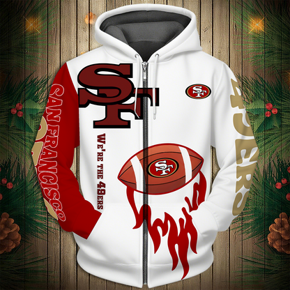 SF49 Premium NFL V3 3D Graphic Hoodie DDT NTL