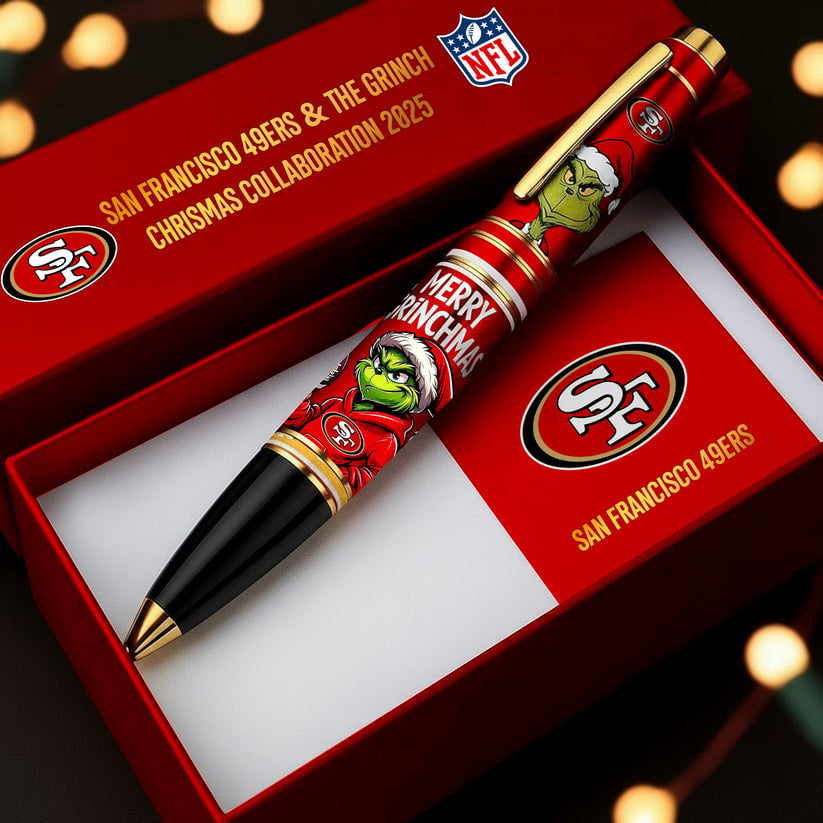 SF49 Premium NFL x The Grinch Christmas Pen 2025 DDT CTND