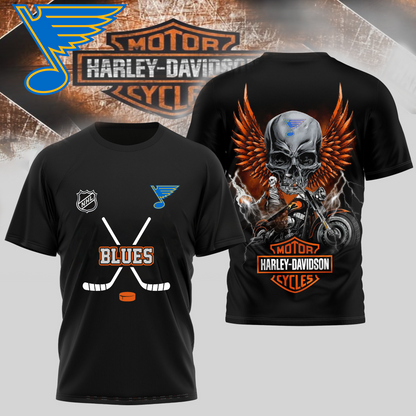 SLB Premium NHL Motorcycle 3D Shirt DDT CTND