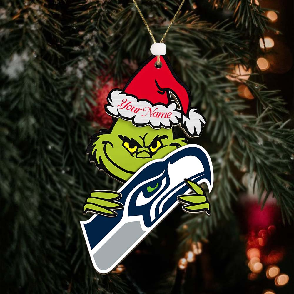 SS NFL x Grin Christmas Ornament DDT HLP