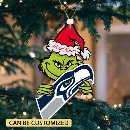 SS NFL x Grin Christmas Ornament DDT HLP