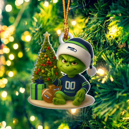 SS NFL x Grinch Premium Ornament DDT NTL