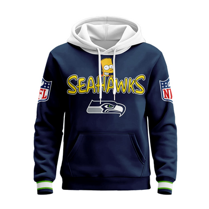 SS Premium NFL Bart Simpson Hoodie DDT NTL