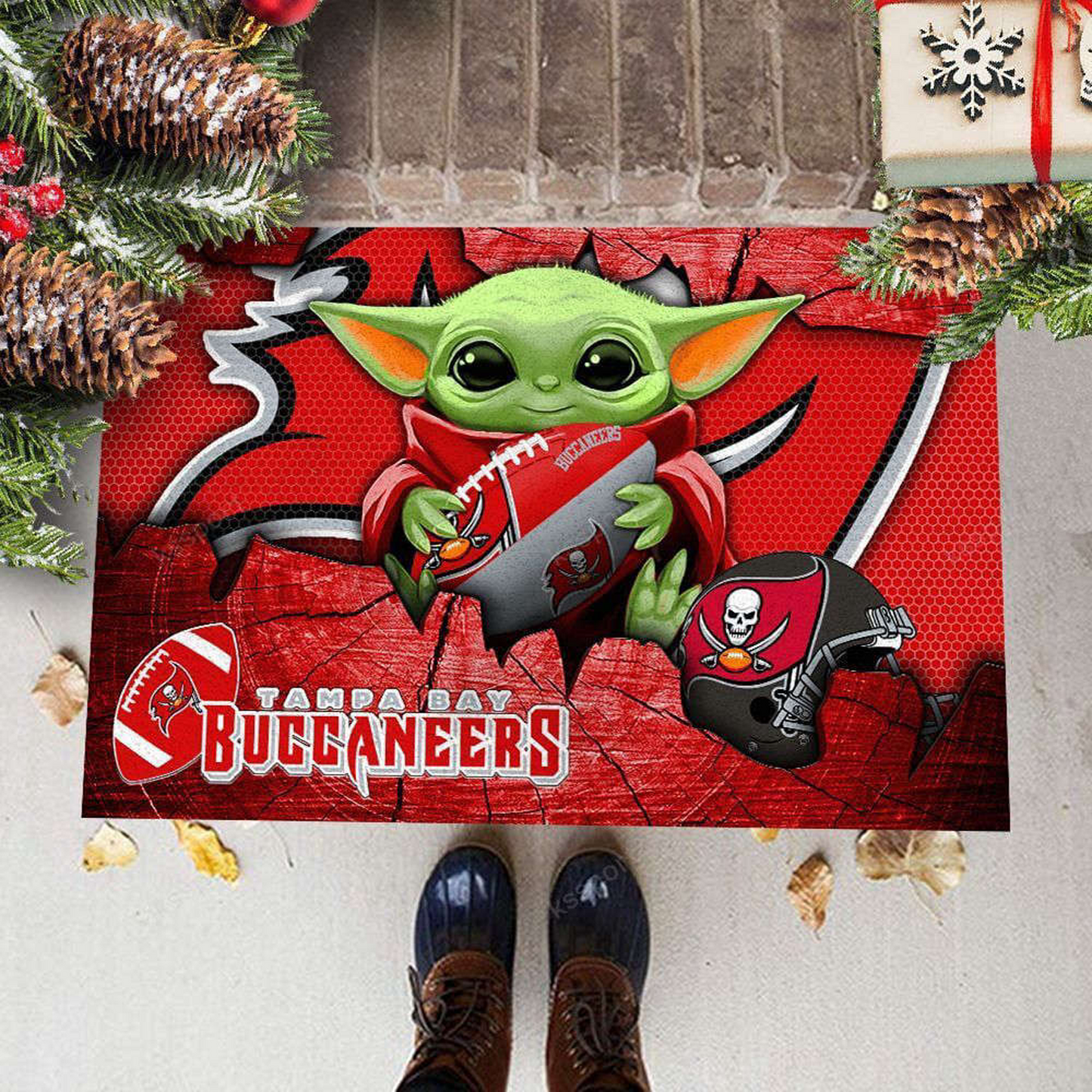 TB x NFL Doormat, Best Gift For Home Decor NDT TDT