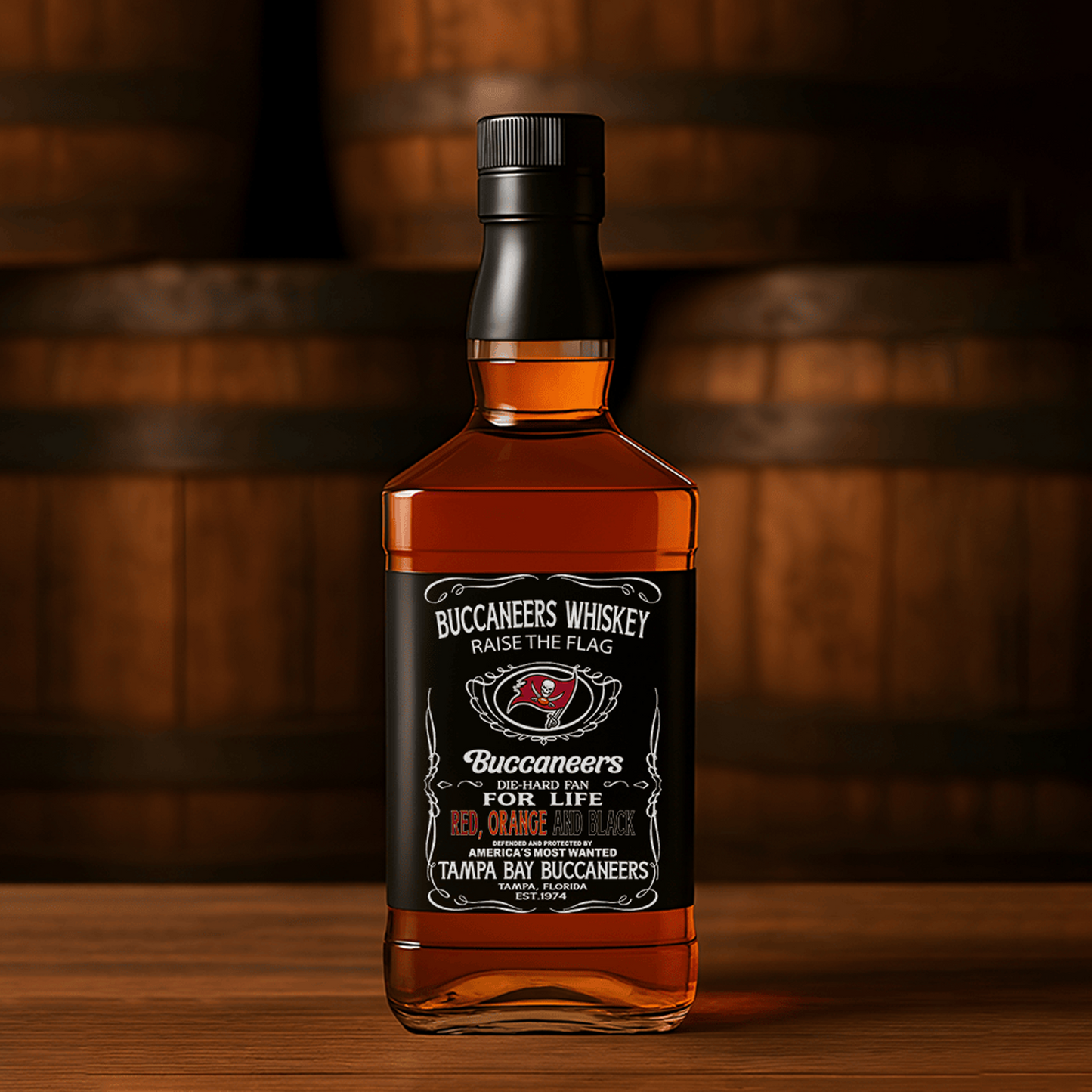 TB x NFL Whiskey For True Fans Only DATND TANTD