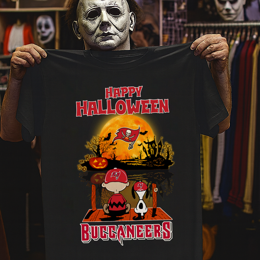 TB X The Peanuts Snoopy And Charlie Brown Happy Halloween 2D Shirt DatND ThuongNH