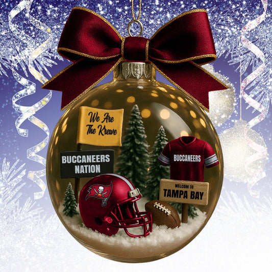 TBB  NFL Acrylic Ball Ornament - Best Gift For Fans DDT CTND
