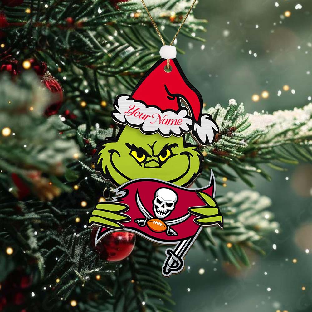 TBB NFL x Grin Christmas Ornament DDT HLP