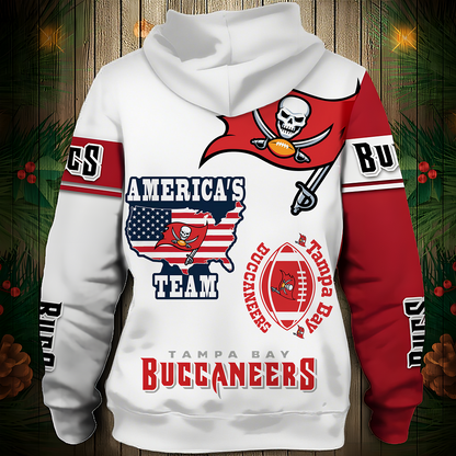 TBB Premium NFL V3 3D Graphic Hoodie DDT NTL