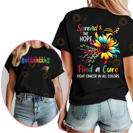 TBB Premium NFL Rainbow Cancer Awareness Shirt DDT HLP