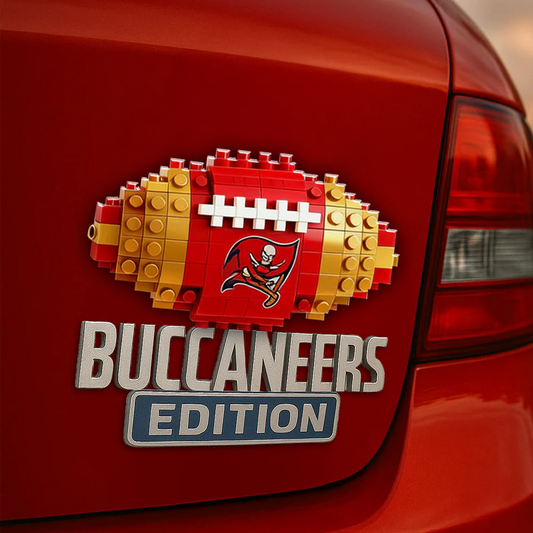 TBB x NFL Building Block Set 3D Car Name Badge DDT CTND