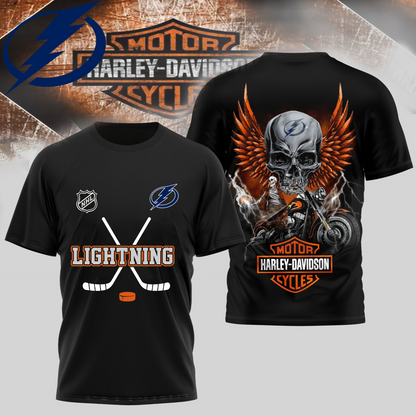 TBL Premium NHL Motorcycle 3D Shirt DDT CTND