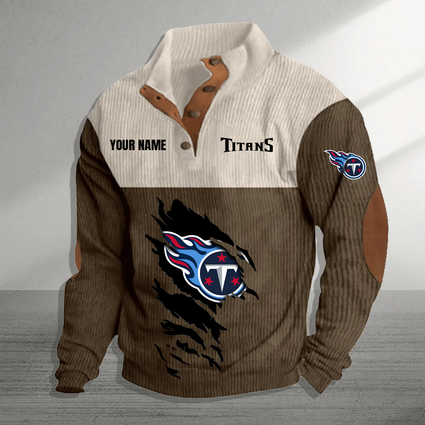 TEN x NFL Premium Personalized Game-Day Pullover DATND TANTD