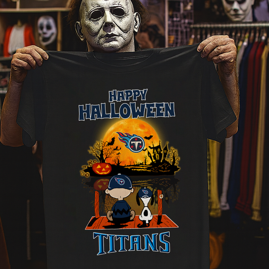 TEN X The Peanuts Snoopy And Charlie Brown Happy Halloween 2D Shirt DatND ThuongNH