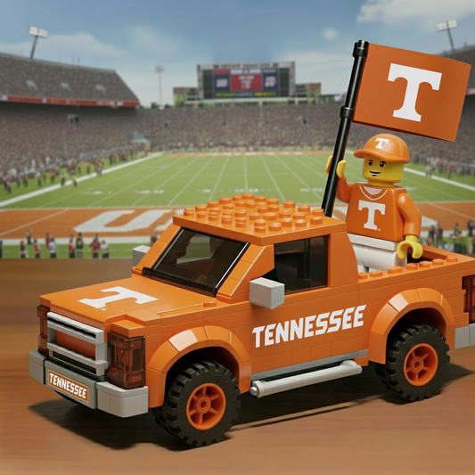 TENN x NCAA Building Blocks Truck Toy Set DatND DVT