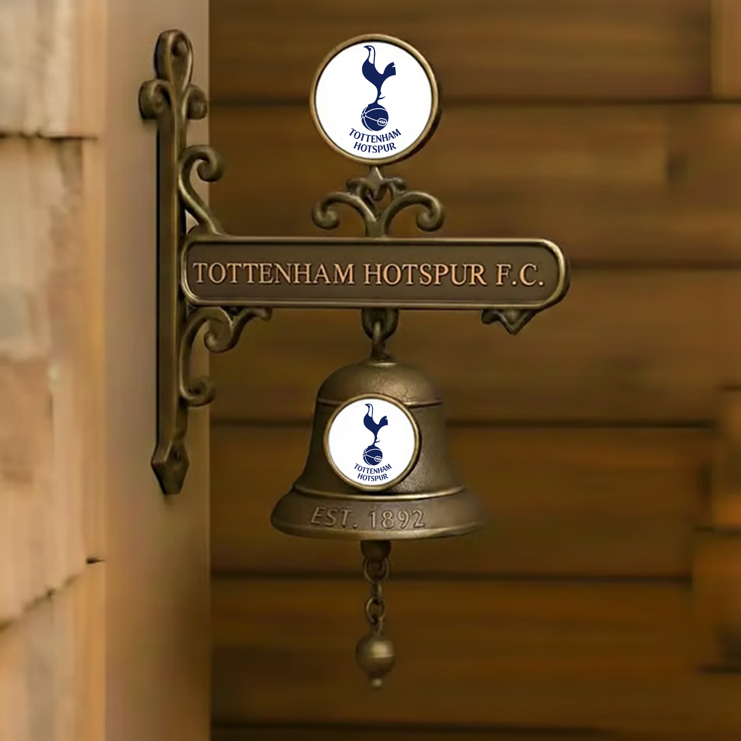 TOT x EPL Vintage Football Club Brass Bell DATND TANTD