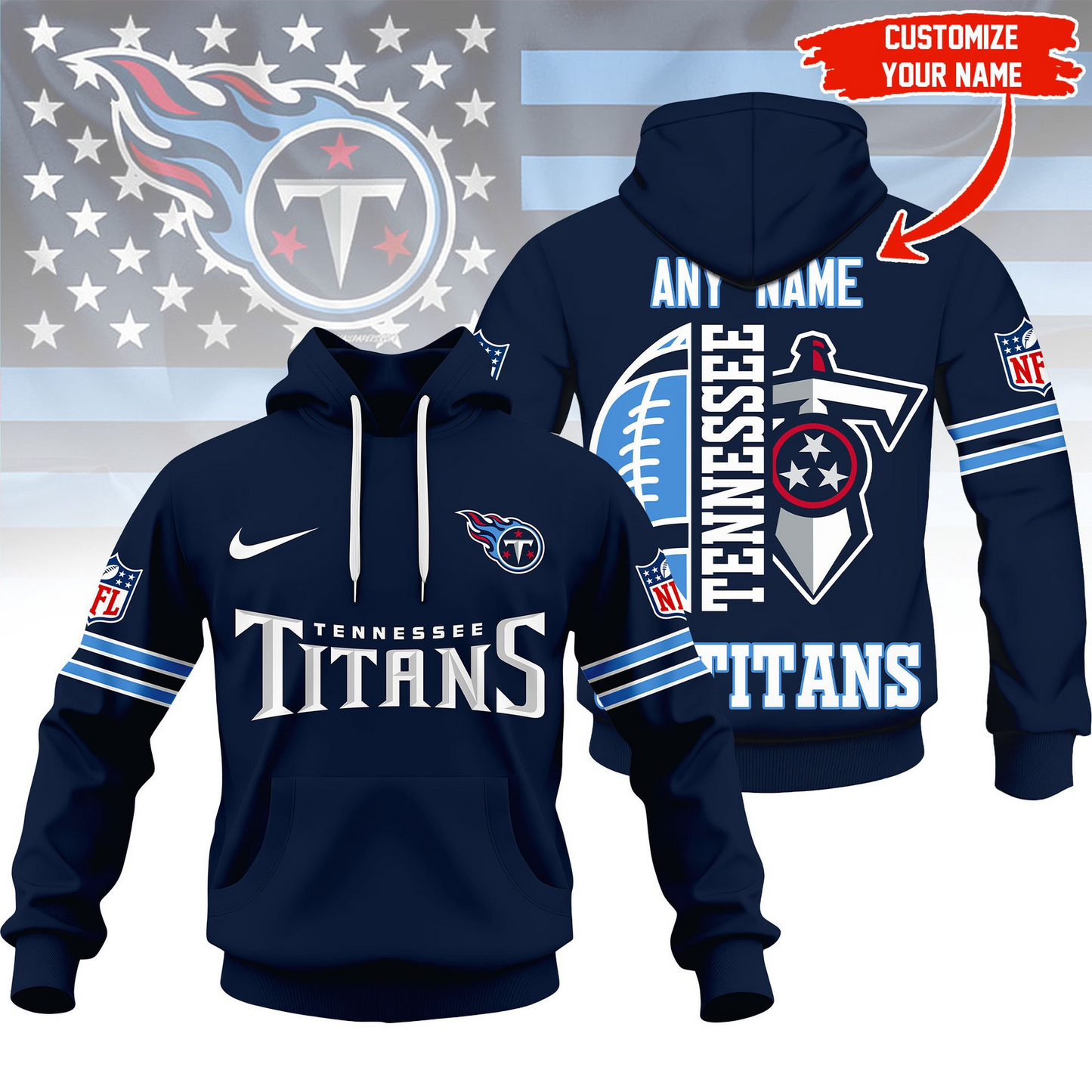 TT Premium NFL Fan Hoodie DDT HLPHUONG