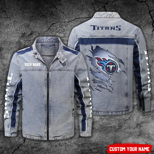 TT Premium Street Scar Denim Jacket DDT CTND