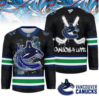 VC Premium NHL Graffiti My Team 4 Life Hockey Jersey DDT NTL