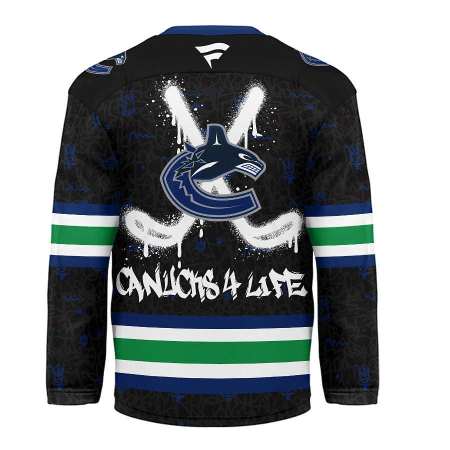 VC Premium NHL Graffiti My Team 4 Life Hockey Jersey DDT NTL