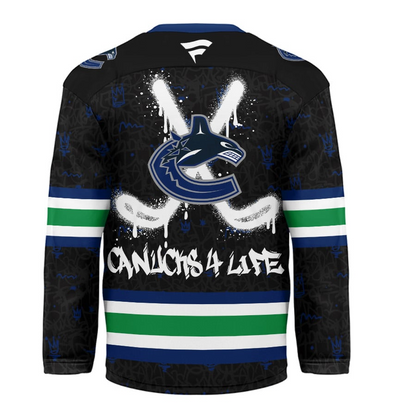 VC Premium NHL Graffiti My Team 4 Life Hockey Jersey DDT NTL
