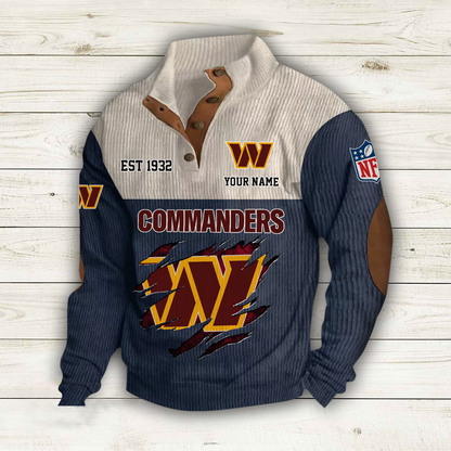 WAS x NFL Custom Name Sport Sweatshirt DatND DVT
