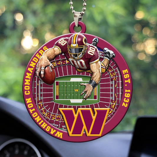 Washington Commanders Ornaments NDT