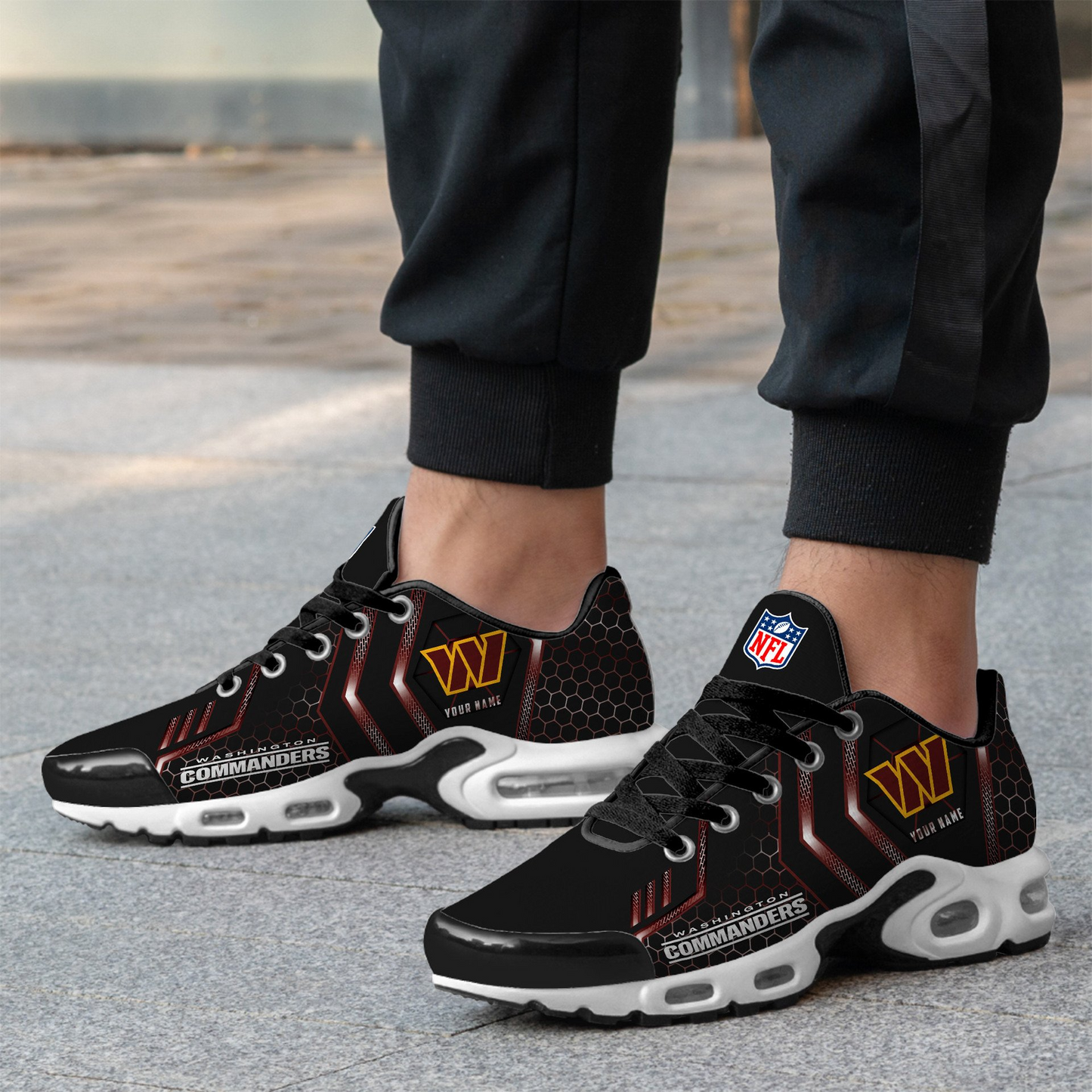 WC NFL Personalized Air Max Shoes Exclusive DDT CTND