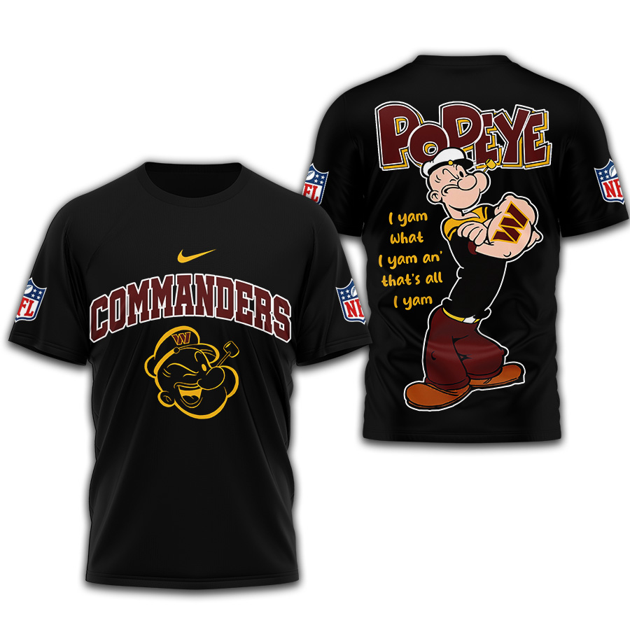 WC Premium NFL I Yam What I Yam Shirt DDT CTND
