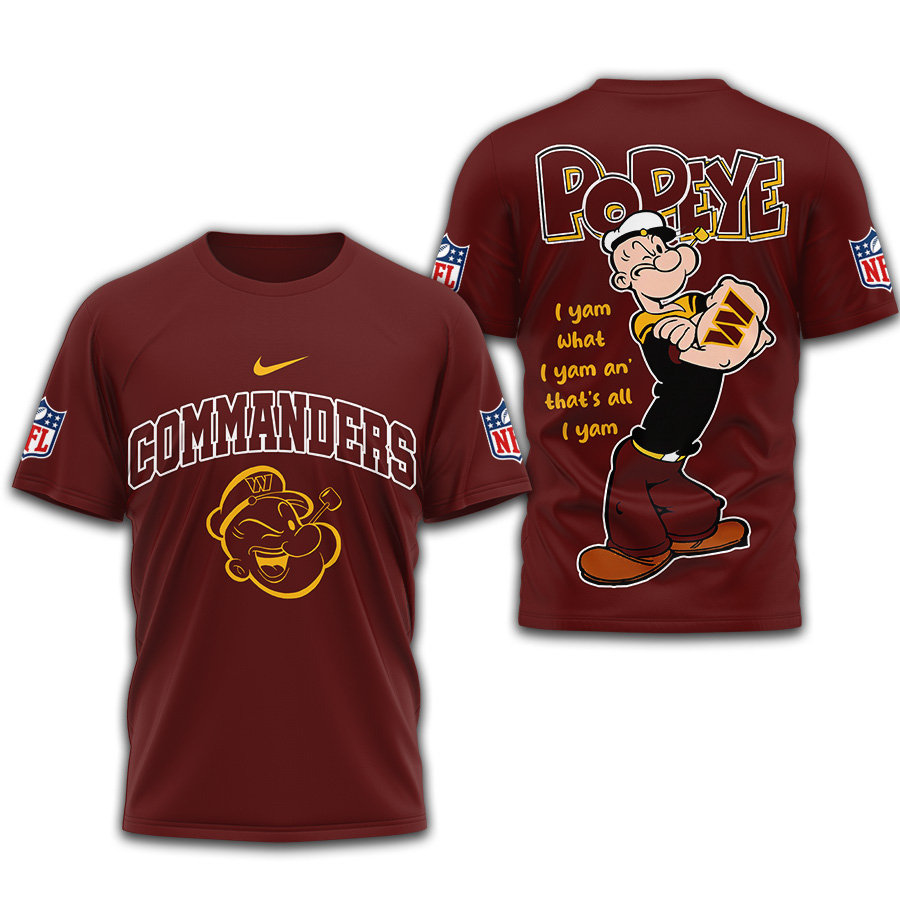 WC Premium NFL I Yam What I Yam Shirt DDT CTND