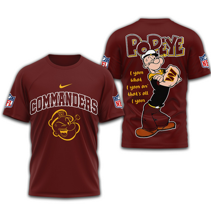 WC Premium NFL I Yam What I Yam Shirt DDT CTND
