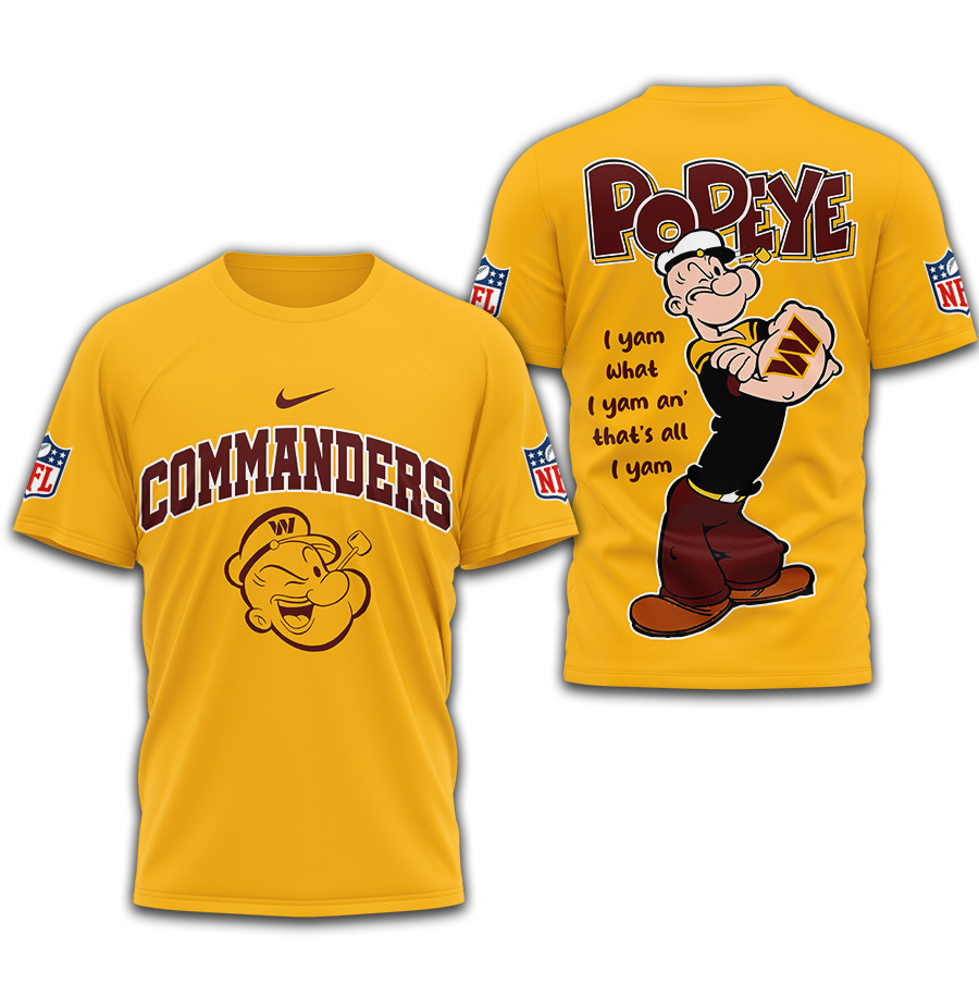 WC Premium NFL I Yam What I Yam Shirt DDT CTND