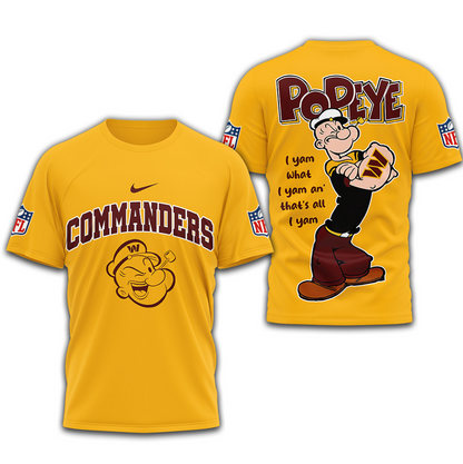WC Premium NFL I Yam What I Yam Shirt DDT CTND