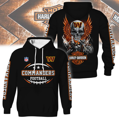 WC Premium NFL Motorcycle 3D Shirt DDT CTND