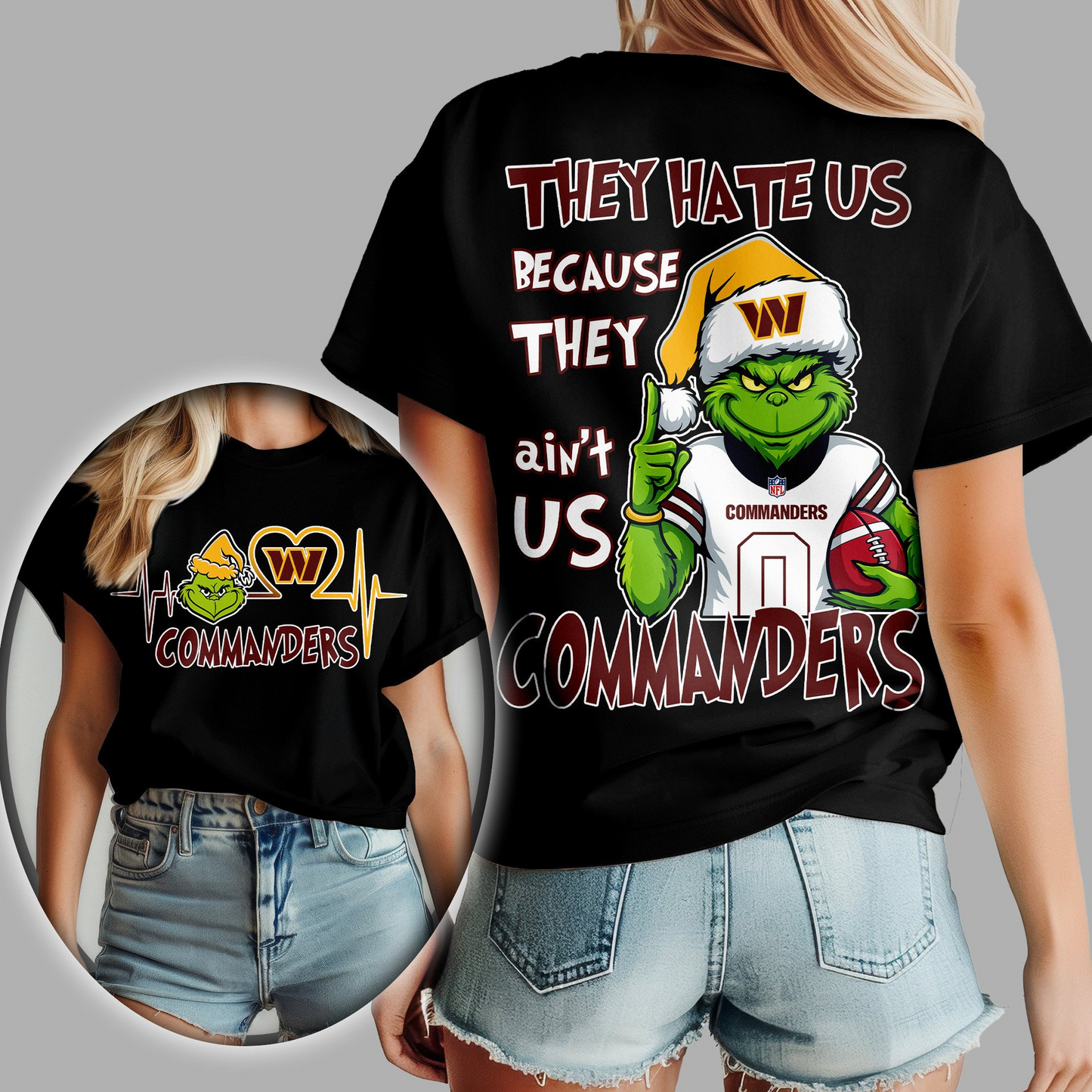 WC Premium NFL They Hate Us Woman Shirt DDT CTND