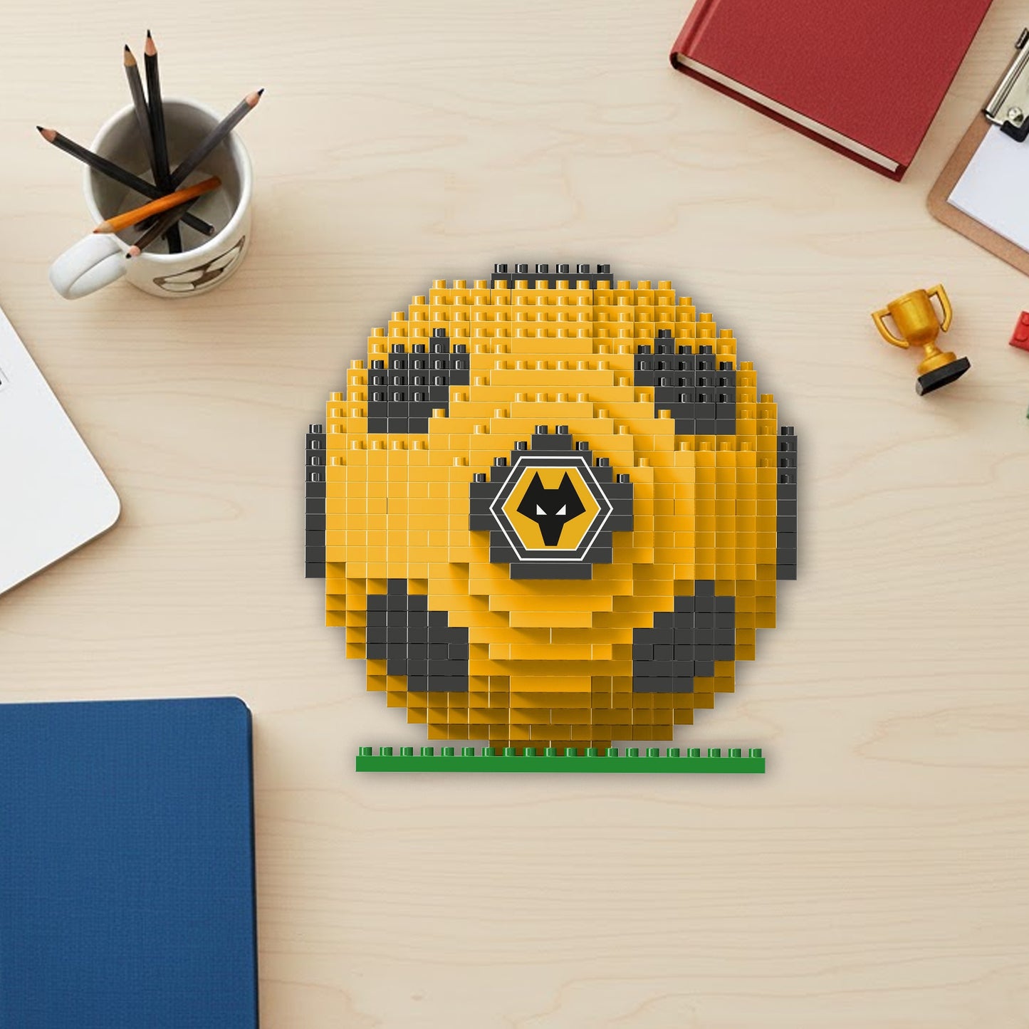 WOL x EPL Football Ball Building Block Set DDT NTL