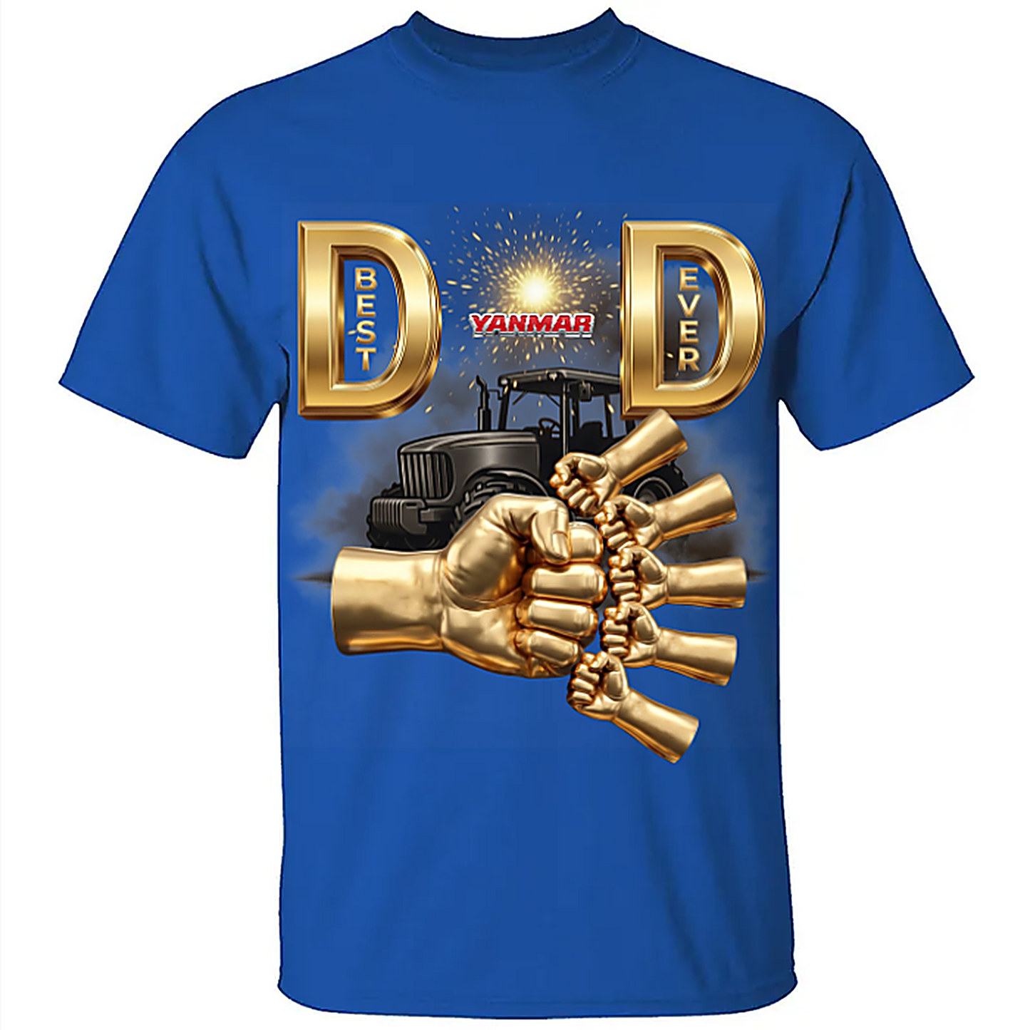 Best Farmer Dad Ever Shirt - Personalized Gifts For Dads 2705 NAK NHT