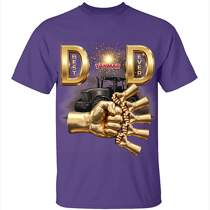 Best Farmer Dad Ever Shirt - Personalized Gifts For Dads 2705 NAK NHT