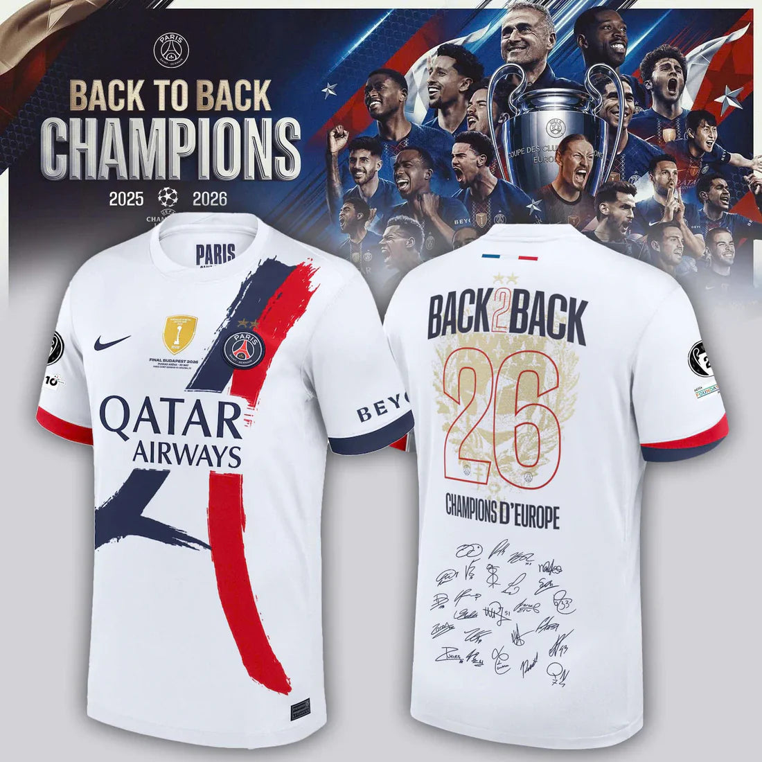 PREMIUM PSG X THANK FOR MEMORIES V9 SHIRT LIMITED EDITIONS NDT NHM 310526